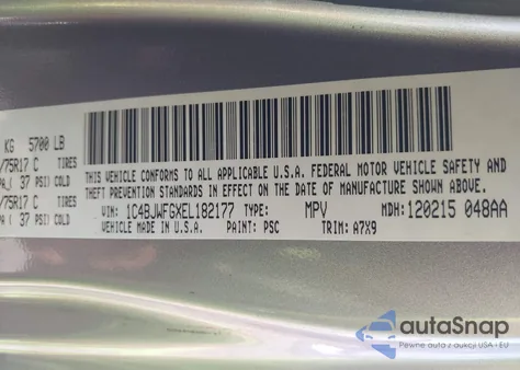 2014 Jeep Wrangler Unlimited Rubicon from USA, damaged, VIN 1C4BJWFGXEL182177